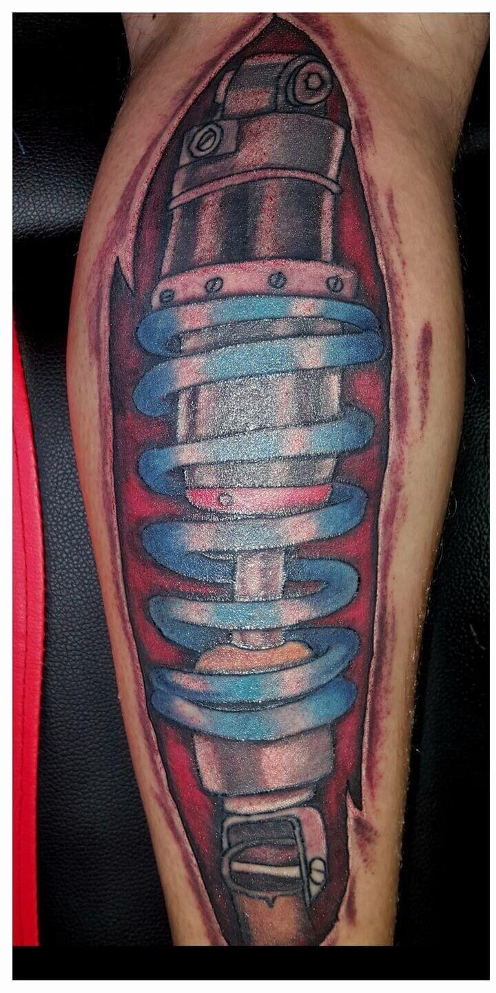 Color · biomechanical shock